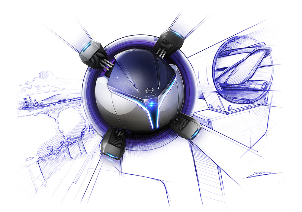 Illustration "High-Speed Breakthrough"