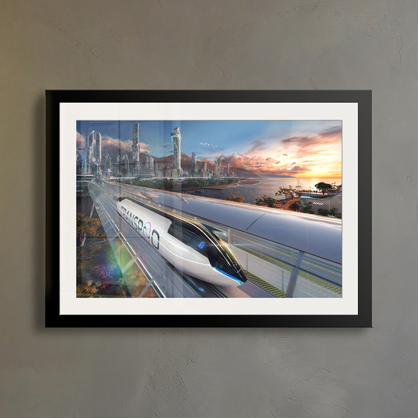 Illustration "City Sunrise"
