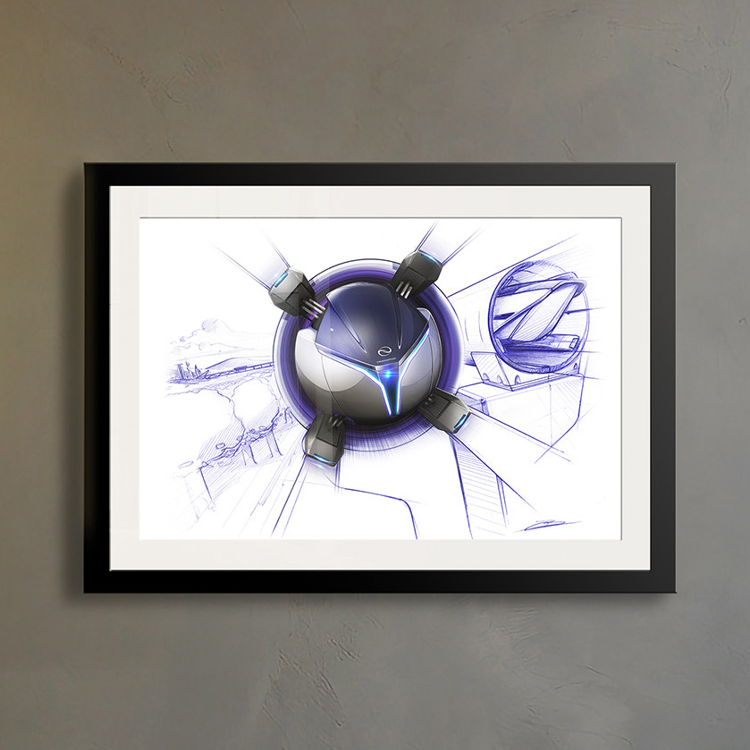 Illustration "High-Speed Breakthrough"